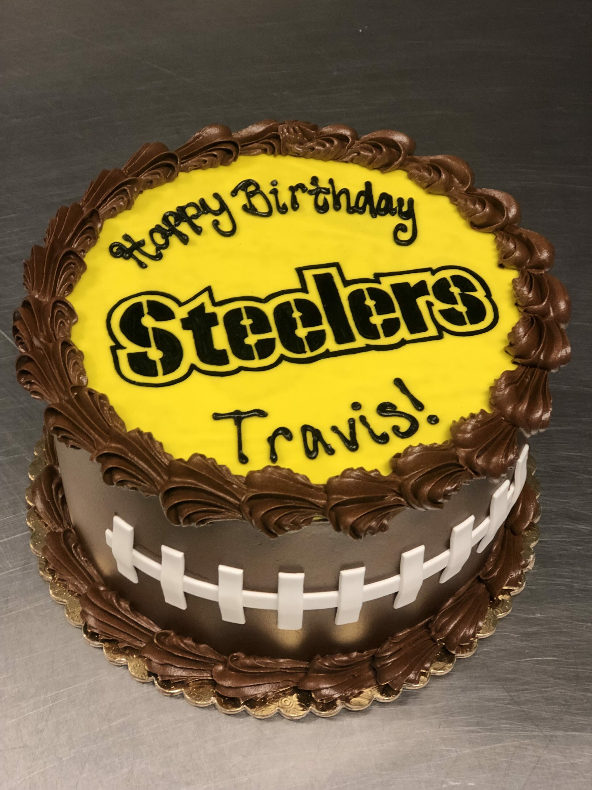 Little brother's birthday cake! : r/steelers